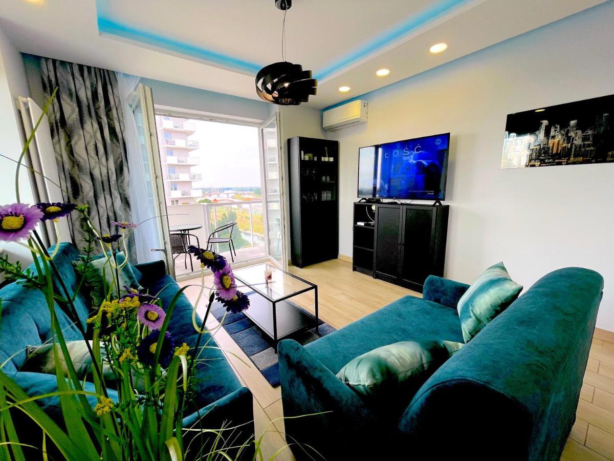 Apartament Z Tarasem I Widokiem Na Odre Wroclaw Ngoại thất bức ảnh